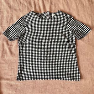 Soft Gingham Baby Tee - PLEASE COMMENT BEFORE BUYING